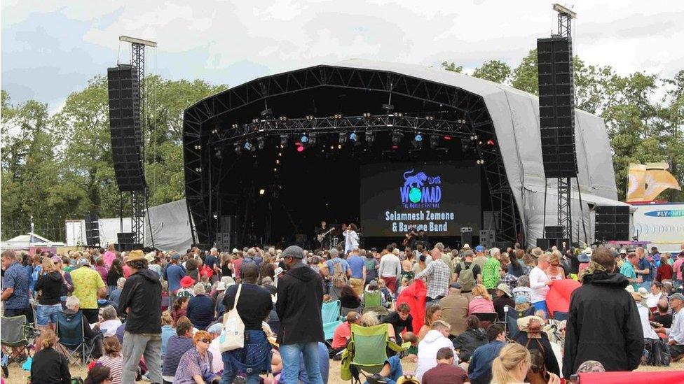 Womad main stage