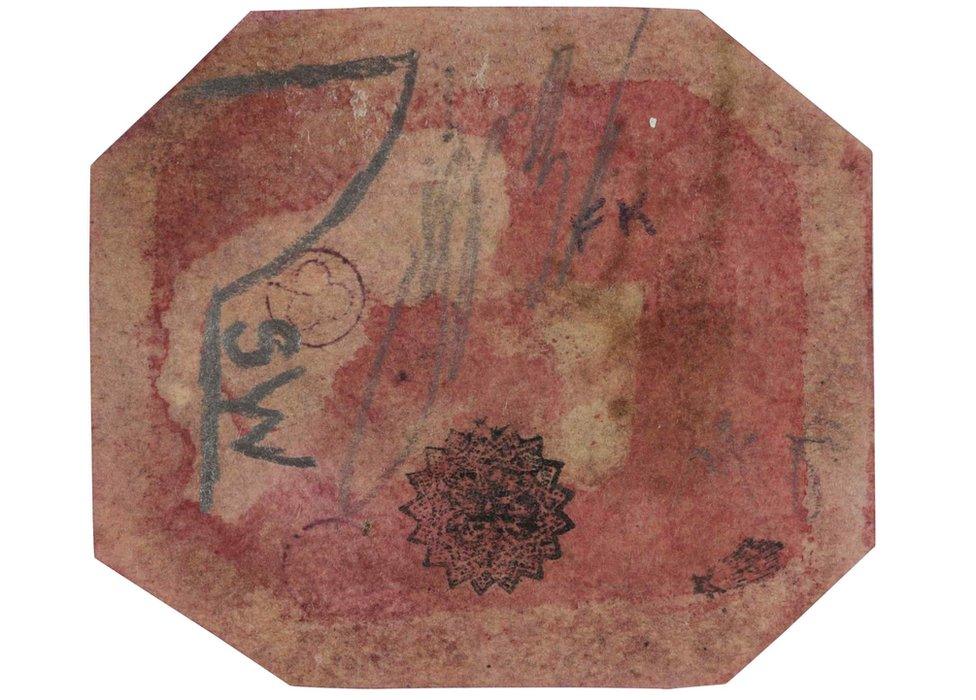 British Guiana One-Cent Magenta Stamp