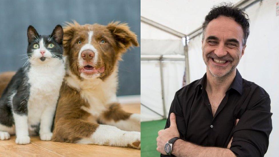 Supervet says pets will help us through