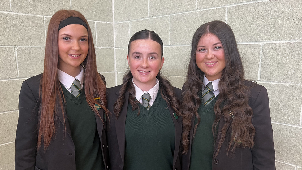 Catherine McCall, Ceira Kerr anf Olivia McCutcheon