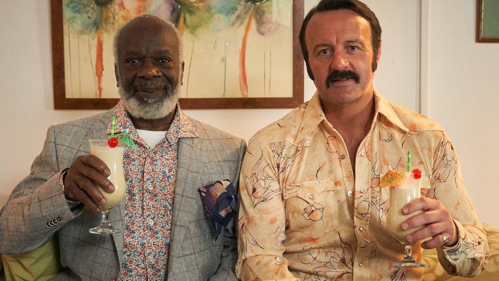 Joseph Marcell and Mike Bubbins