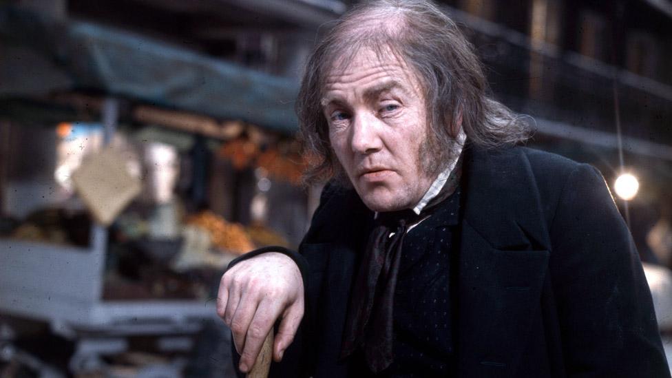 Albert Finney in Scrooge