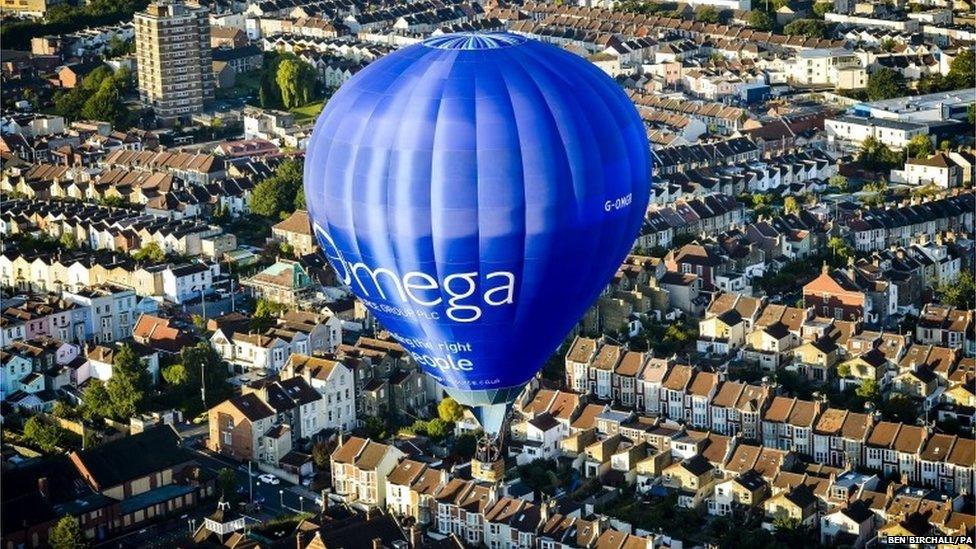 Balloon over Bristol