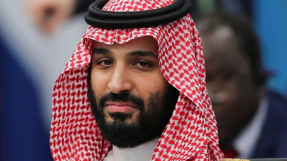 Crown Prince Mohammed bin Salman at a summit in Buenos Aires, Argentina, 30 November 2018