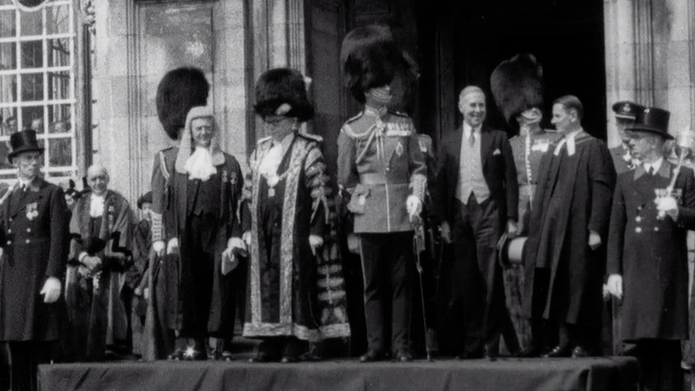 Officials at the ceremony