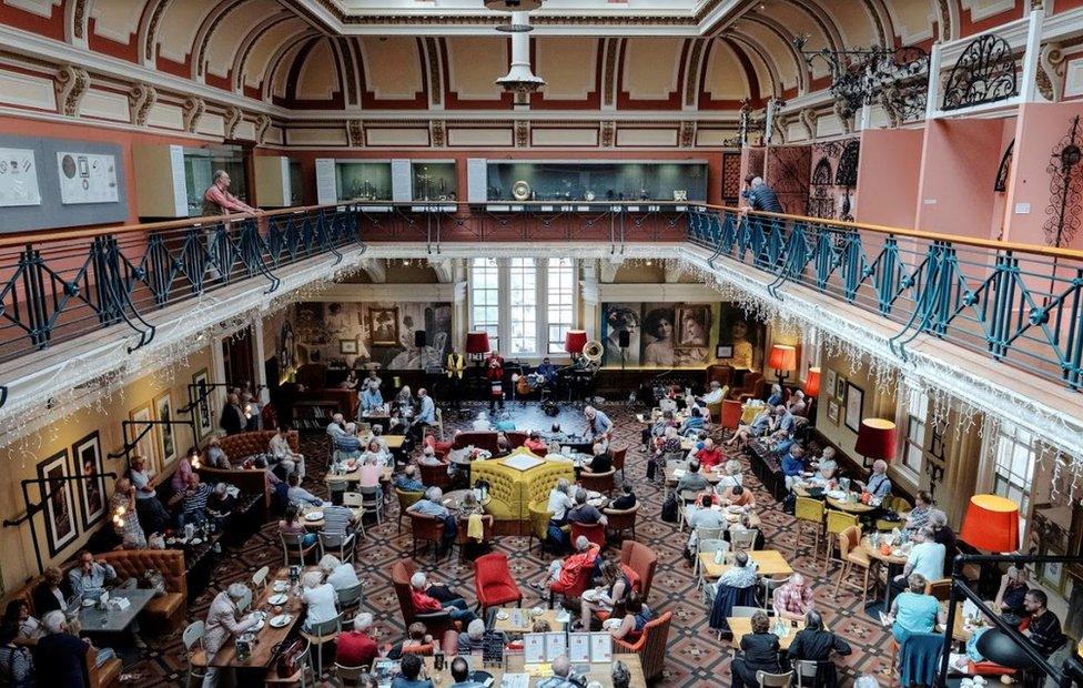 The Edwardian Tearooms at Birmingham Museum and Art Gallery