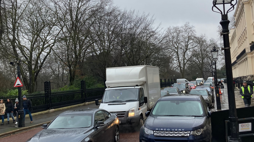 Traffic in London