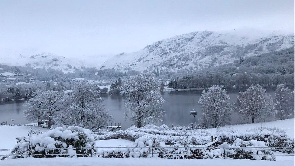 Snow at Coniston