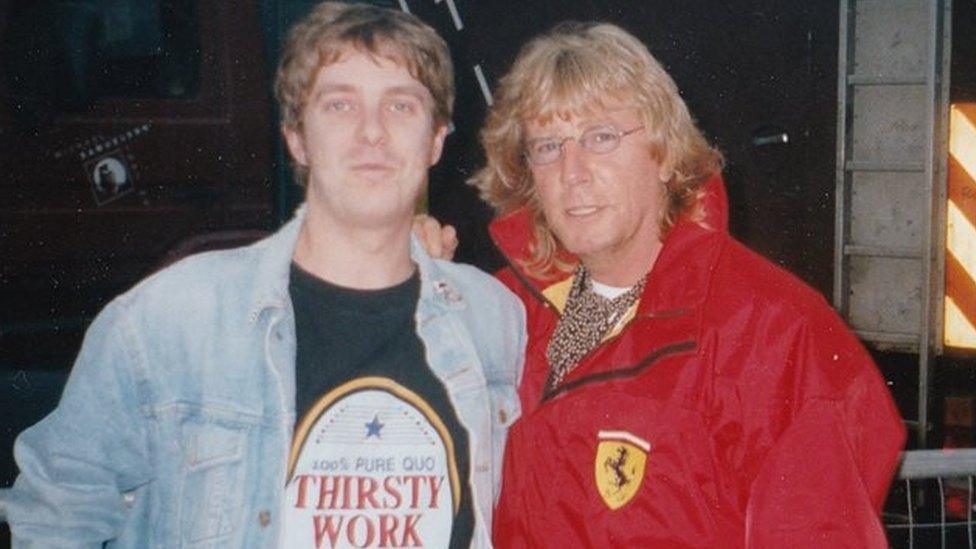 Tim Matthews and Rick Parfitt