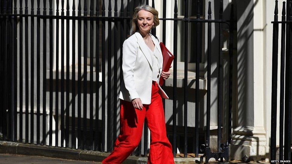 Treasury Secretary Liz Truss