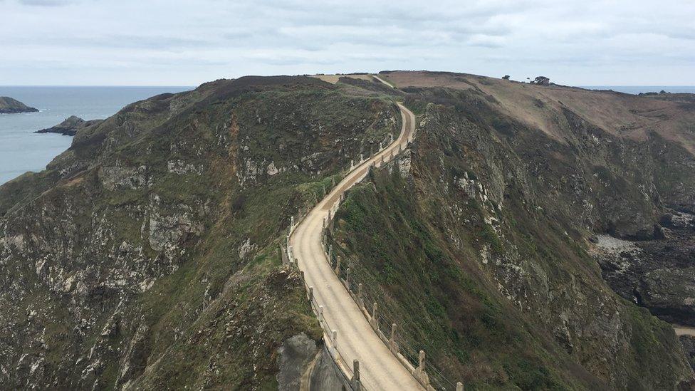 La Coupee, Sark