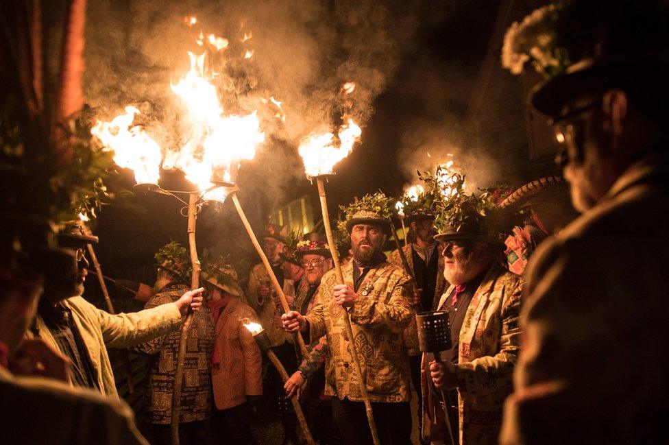 Members of the Leominster Morris