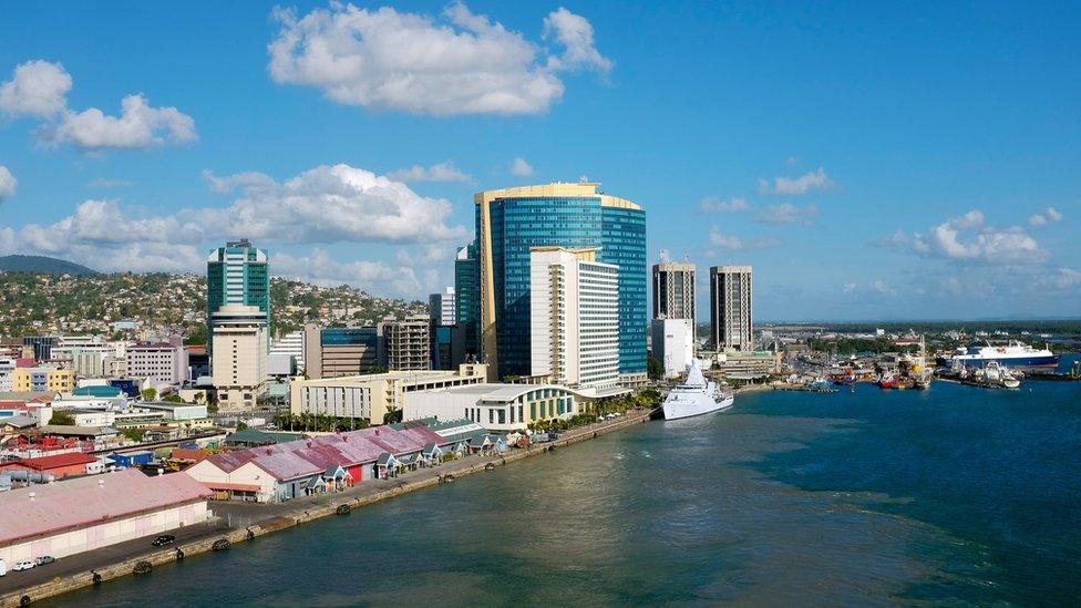 Port of Spain in Trinidad and Tobago