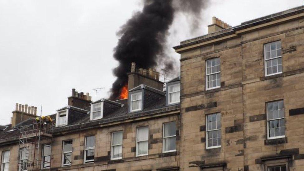 Edinburgh fire