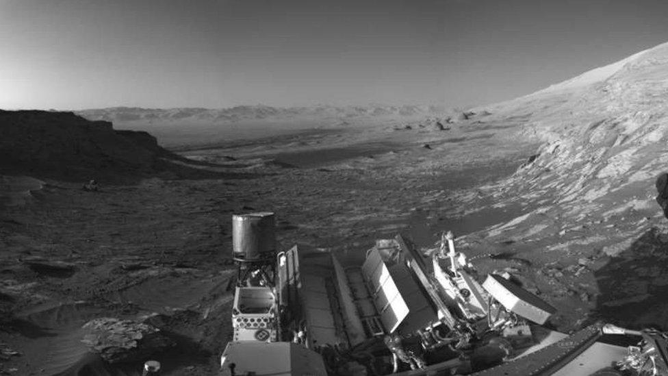 Mars rover pictures