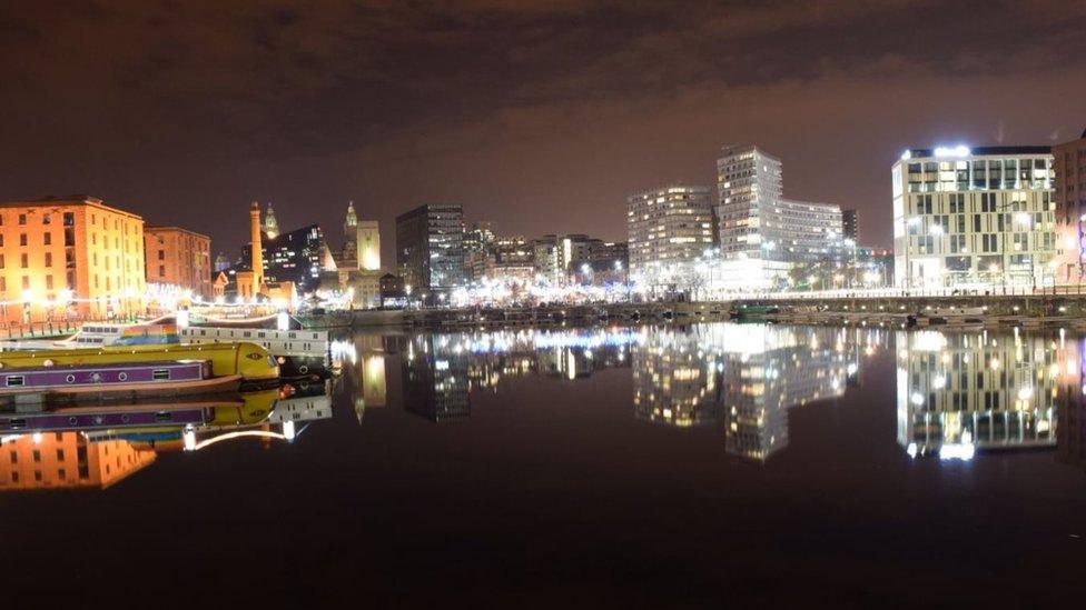 Liverpool by night