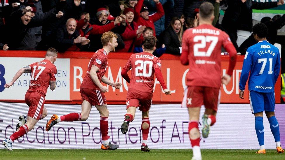 Aberdeen v Rangers