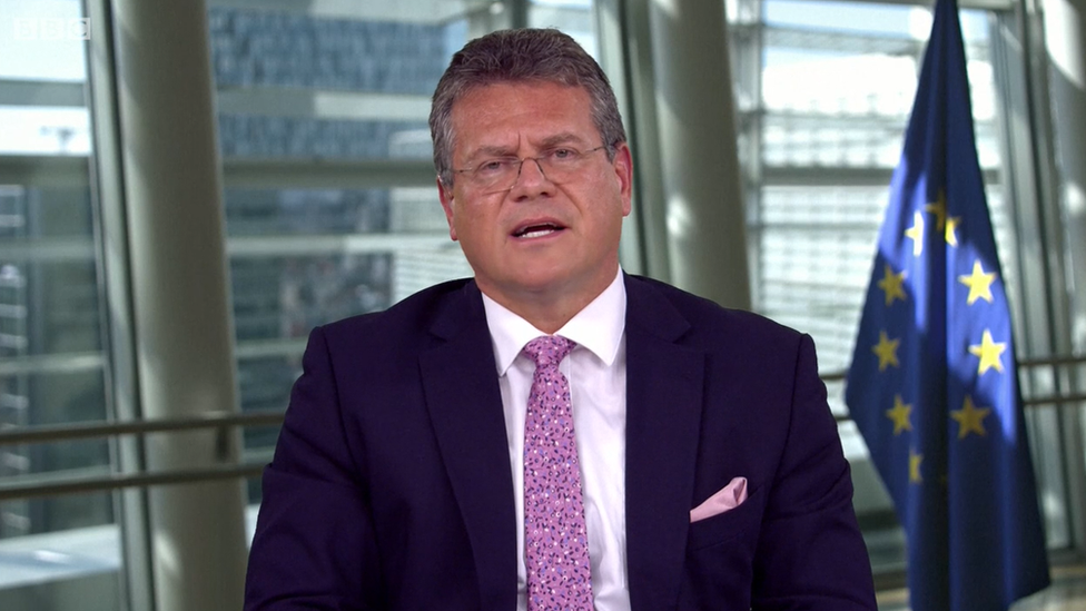 European Commission Vice-President Maros Sefcovic