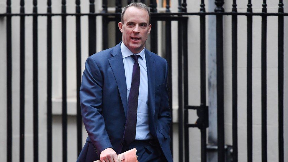 Foreign Secretary Dominic Raab