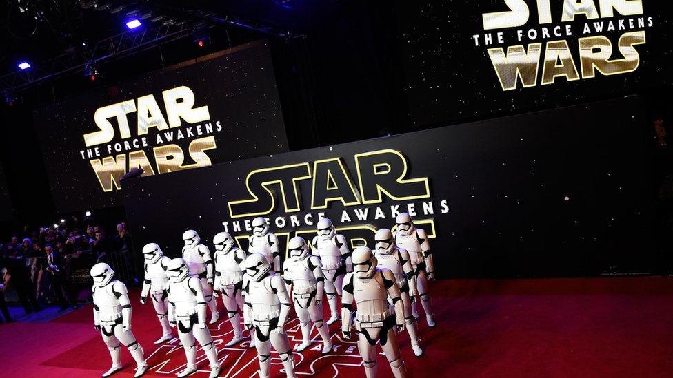 Star Wars European premiere