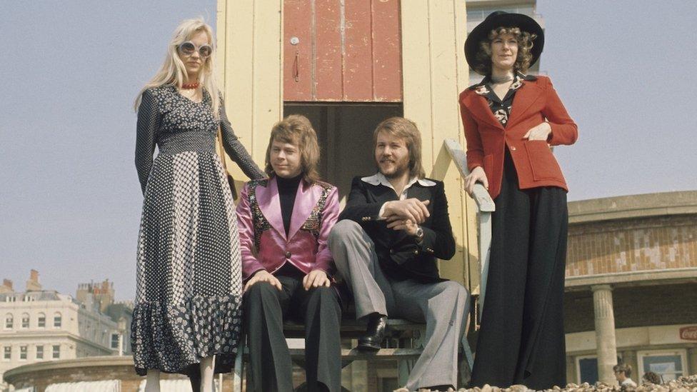 ABBA in 1974