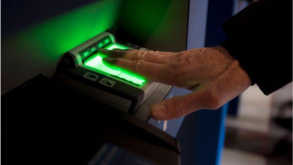 Global Entry System at US airport