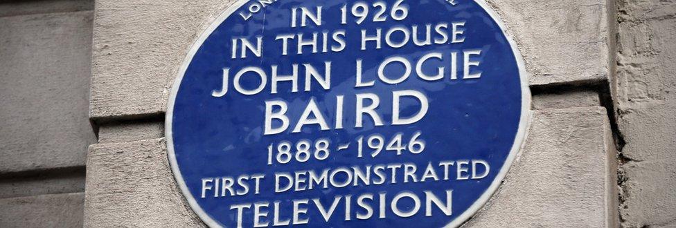 John Logie Baird blue plaque