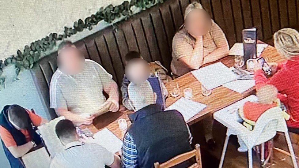 The owners of Swansea's Bella Ciao said they were targeted by a family who ran up a £329 bill