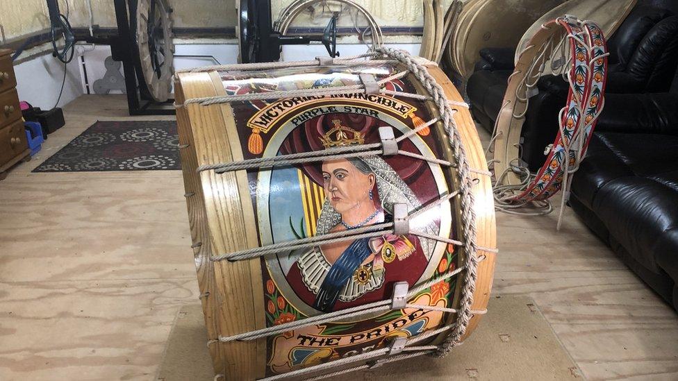 Lambeg drum for Prince Philip tribute