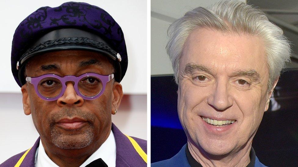 Spike Lee and David Byrne