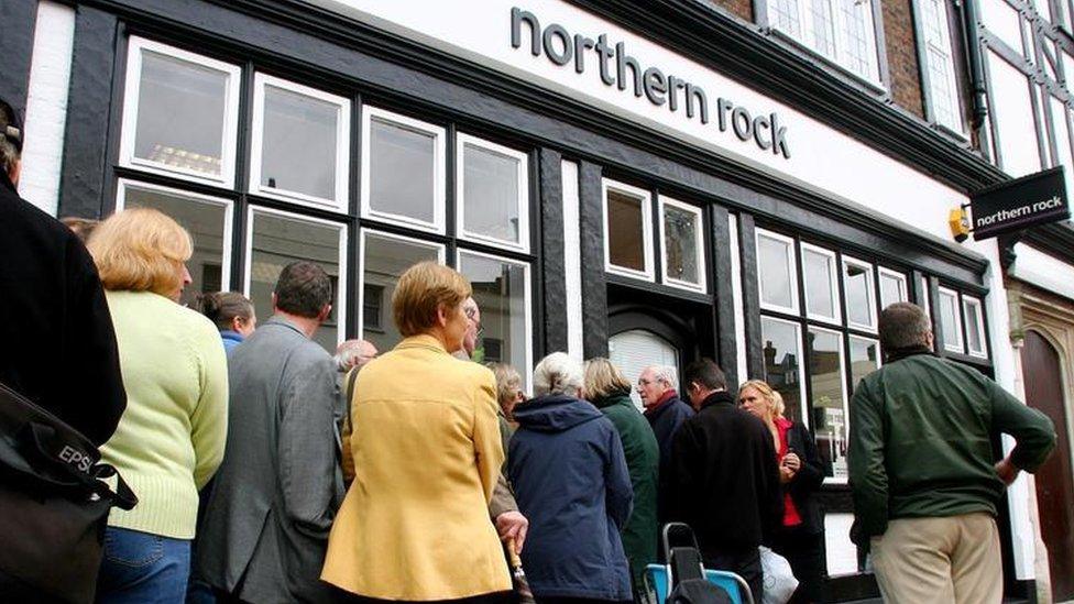 Northern Rock queue