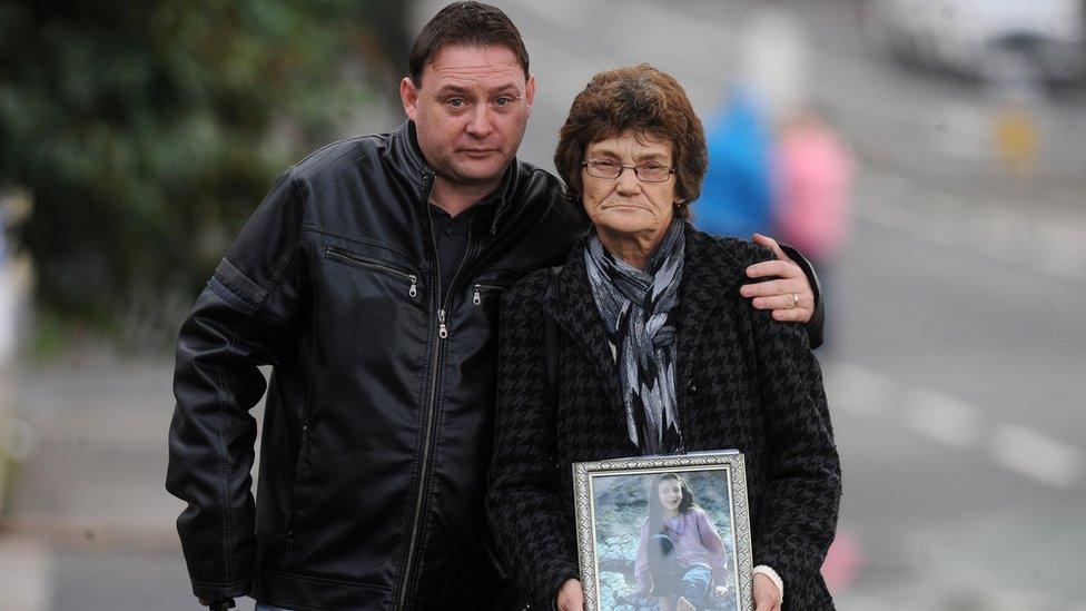 Gary Murray with his mother Gina