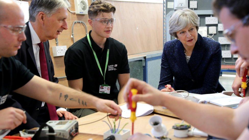 Philip Hammond and Theresa May