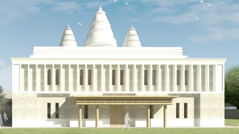 Planned Hindu temple in Oldham