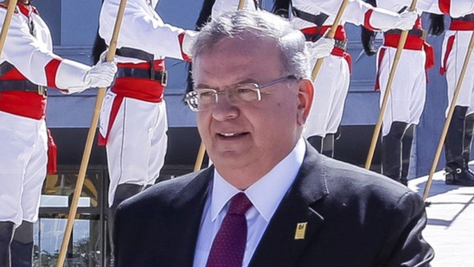 Ambassador Kyriakos Amiridis, May 26 2016, in Brasilia