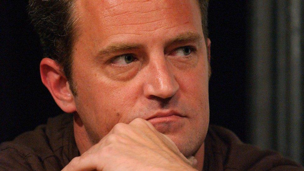 Mathew Perry plays The Match Game at The UCB Theatre on November 9, 2007 in Hollywood, CA