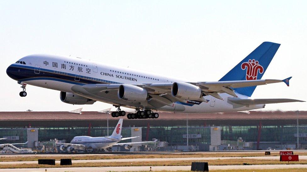 A China Southern Airbus A480