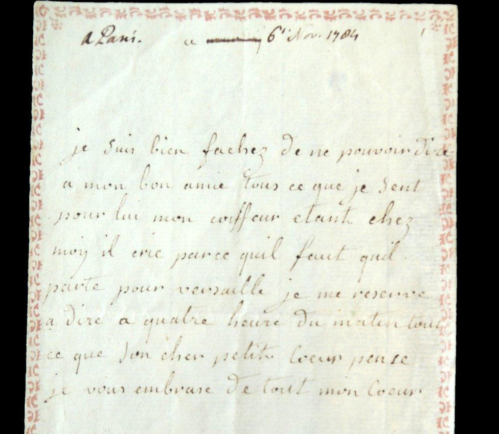 First letter from Zacharie to Fitzwilliam