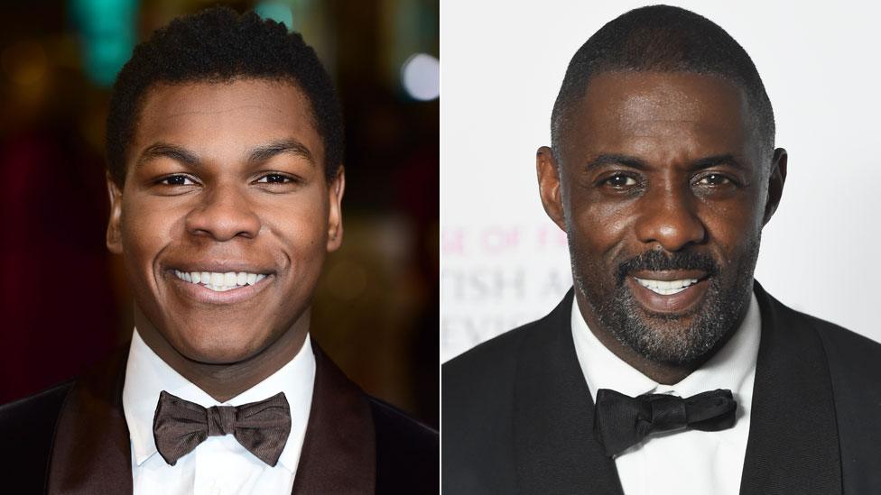 John Boyega and Idris Elba