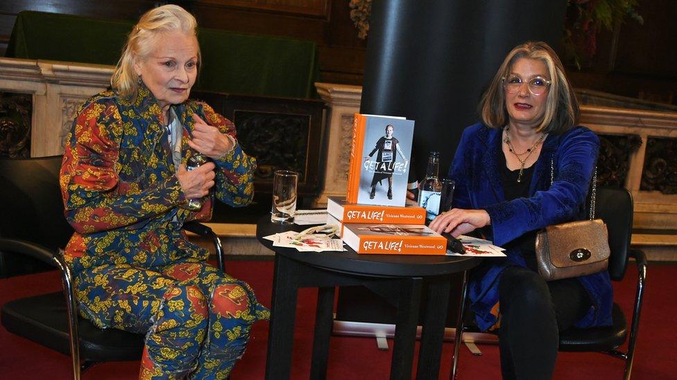 Dame Vivienne Westwood and Deborah Orr