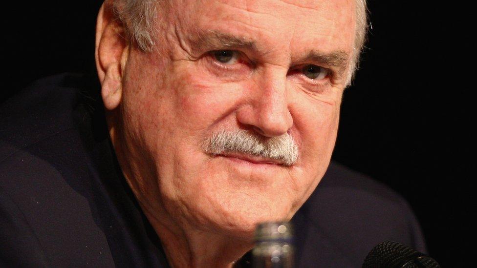 English comedic actor John Cleese