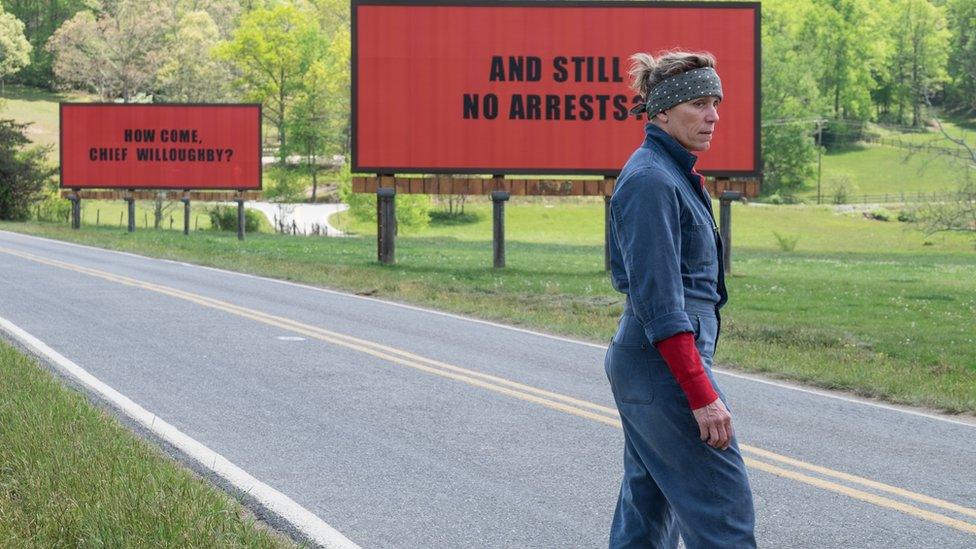 Frances McDormand Three Billboards