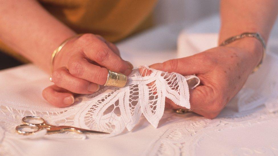 Lace-making