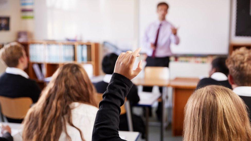 Students in classroom