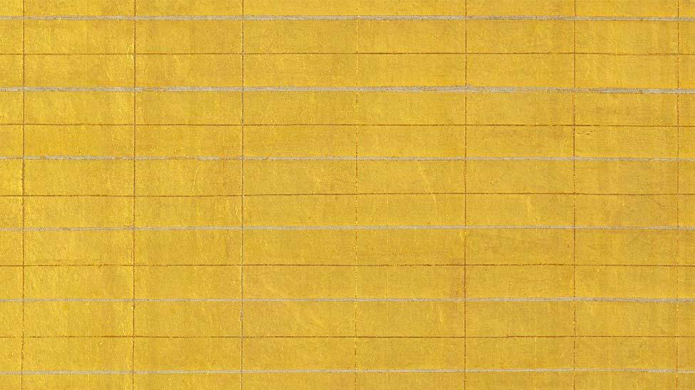 The Agnes Martin "Grid" became the artist's hallmark