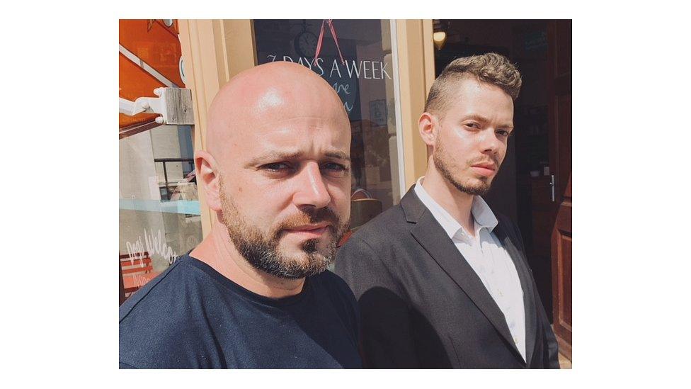 Damien Enticott and Peter Rosenbluth