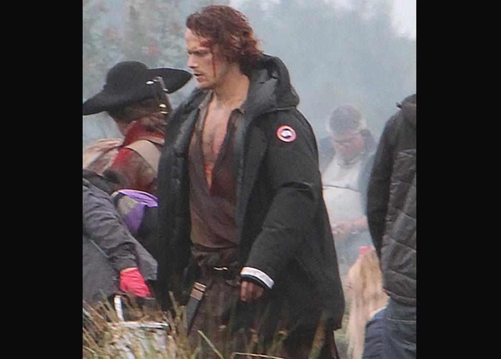 Outlander filming in Cumbernauld