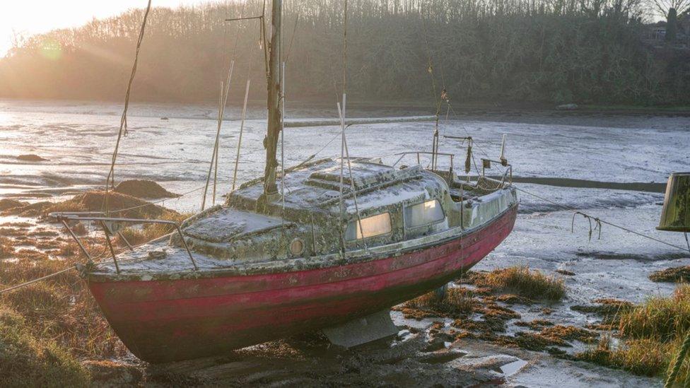 Llangwm boat