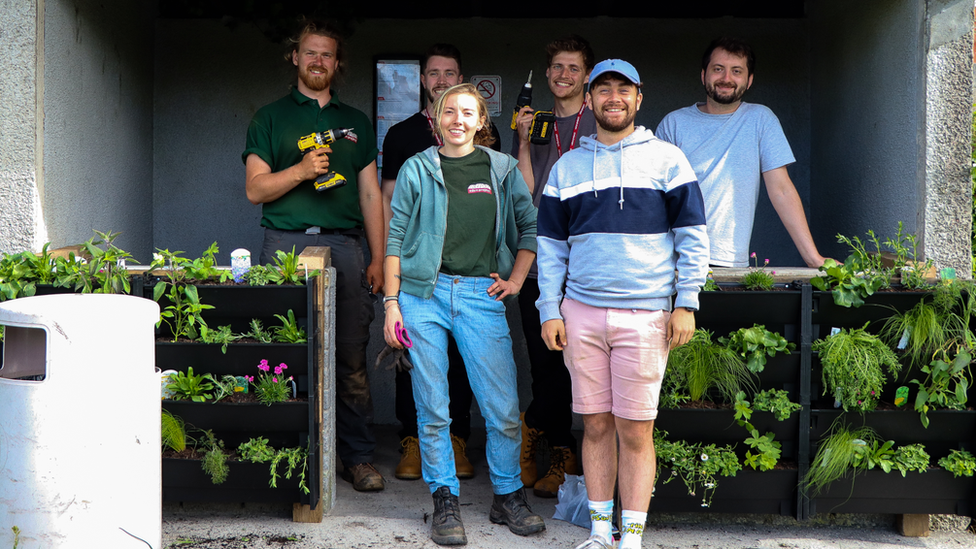 Apprentices from Eden Project