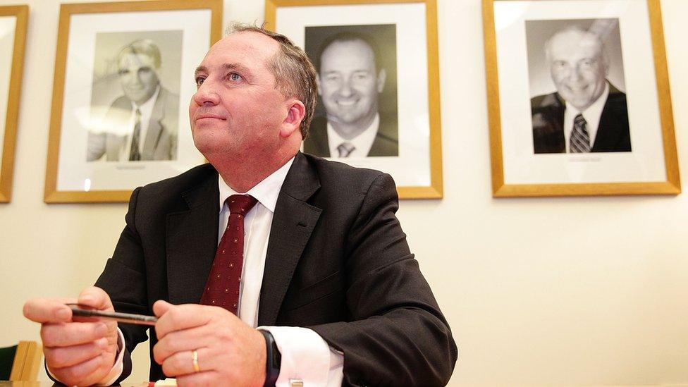 Australian Agriculture Minister Barnaby Joyce